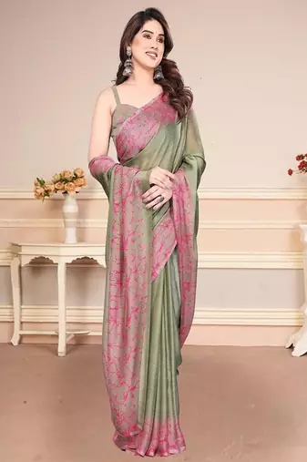 Pure chiffon saree