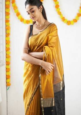 Woven design banarasi sarees 4