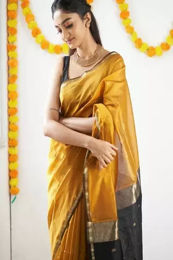 Woven design banarasi sarees