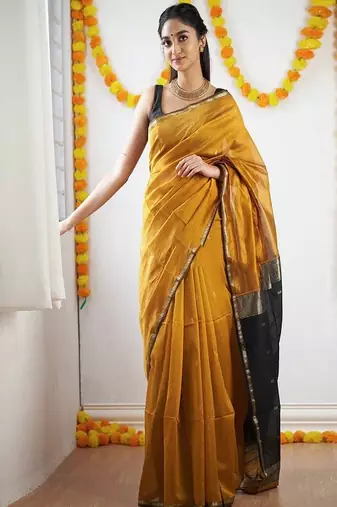 Silk blend kanjeevaram saree