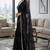 Embellished sequinned silk blend heavy work saree