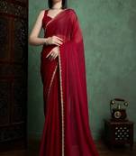 Pure chiffon saree