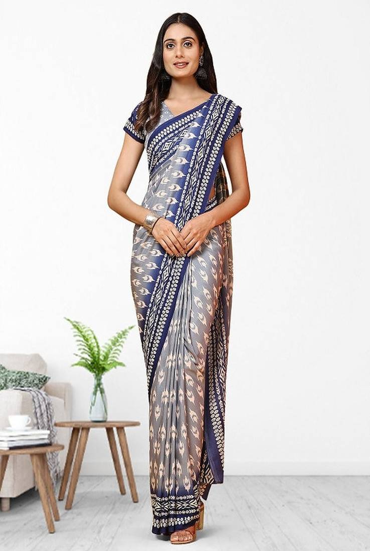 Ethnic motifs printed saree