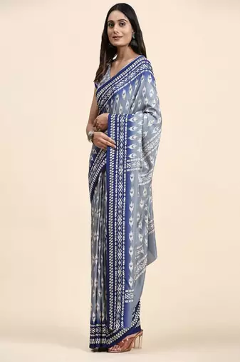 Ethnic motifs printed saree