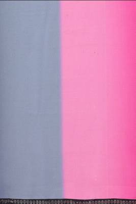 Ombre poly georgette designer saree 4