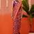 Women ethnic motifs printed zari patola saree