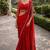 Bandhani mirror work heavy work saree