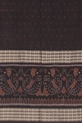 Ethnic motifs pure cotton handloom core saree 4