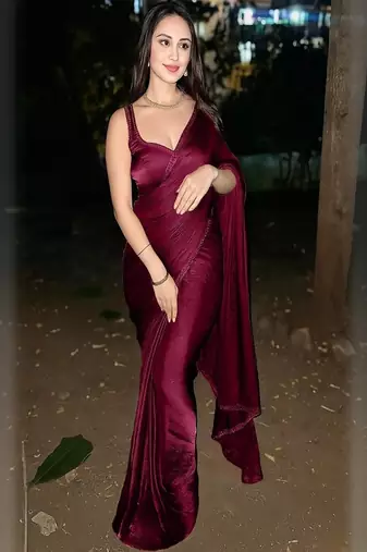 Organza saree