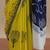 Yellow pure cotton  sarees