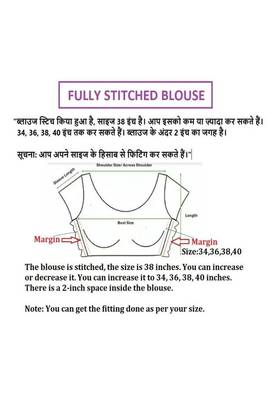 Embellished embroidered silk blend heavy work saree 4