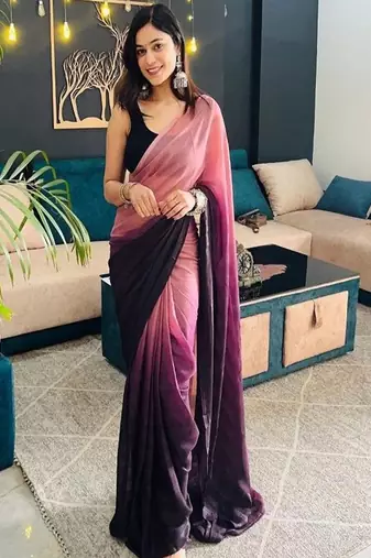 Ombre ready to wear saree