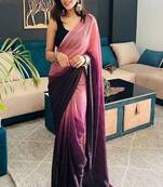 Ombre ready to wear saree