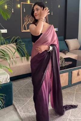 Ombre ready to wear saree 2