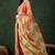 Floral printed saree with blouse piece