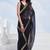 Woven design pure georgette saree
