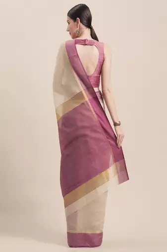 Zari pure cotton saree