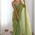 Embellished sequinned tissue saree