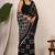 Ethnic motifs pure cotton ikat saree