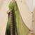 Embellished embroidered pure georgette designer saree