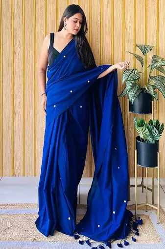 Embellished saree