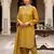 mud silk blend farshi suit with embroidered work