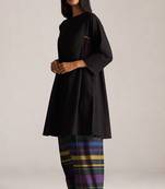 Black with multi colour checkard co-ord set