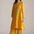 Yolk yellow linen co-ord set