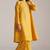 Yolk yellow linen co-ord set