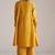 Yolk yellow linen co-ord set
