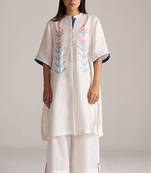 White linen co-ord set