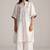 White linen co-ord set