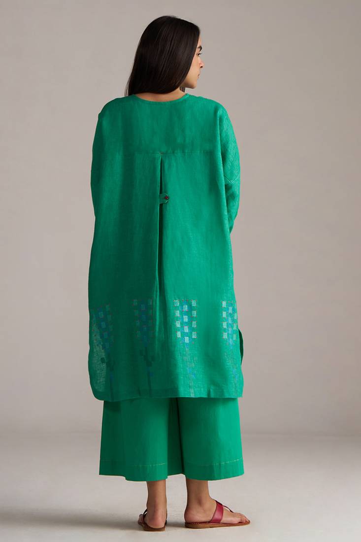 Simply green linen co-ord set