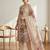 Stylee lifestyle pink linen digital printed dress material