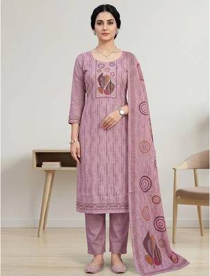 pink linen shimmer digital printed salwar kameez material


 1