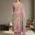 Stylee lifestyle pink linen shimmer digital printed dress material