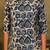 Styllow women printed viscose rayon a-line kurta (indigo)