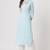 Styllow women embroidered viscose rayon straight kurta