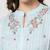Styllow women embroidered viscose rayon straight kurta