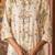 Women princess cut a-line kurta embroidery with mirror work kurta