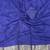 Royal Blue Color  zari border with silk saree rich pallu Work