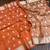 Orange  Color Jaqurad Weaving Lotus Butti  Work  Tuser Silk Saree