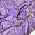 Lavender Color Silver Golden Jari Jaqurad Weaving Work  Georgette Saree 