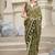 Olive pure mal mal silk saree