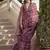 Wine pure mal mal silk saree
