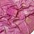Pink Color Silver Golden Jari Jaqurad Weaving Work  Georgette Saree 