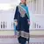 Rama embroidered velvet designer kurta set with dupatta