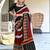 Black ikkat print soft pure cotton saree with blouse.