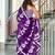 Purple floral print soft pure cotton saree with blouse.