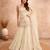 Beige faux georgette  sharara salwar suit collection un stitched